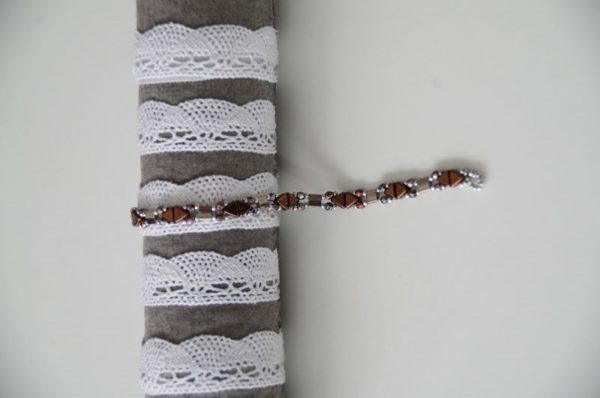 Bracelet bronze/argenté