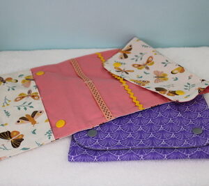 Pochette à barrettes de voyage (au choix)